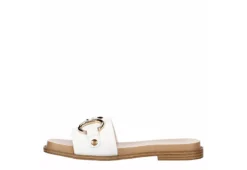 Michael By Michael Shannon Womens Jade Slide Sandal - White 12 Michael By Michael Shannon Womens Jade Slide Sandal - White -Shoe Promotion Shop US 01 203385 03