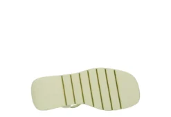 Madden Girl Womens Vaultt Wedge Sandal - Pale Green -Shoe Promotion Shop US 01 203412 06