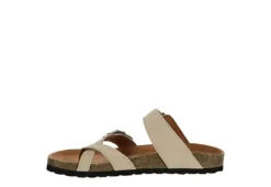 White Mountain Womens Gracie Footbed Sandal - Tan -Shoe Promotion Shop US 01 203417 03