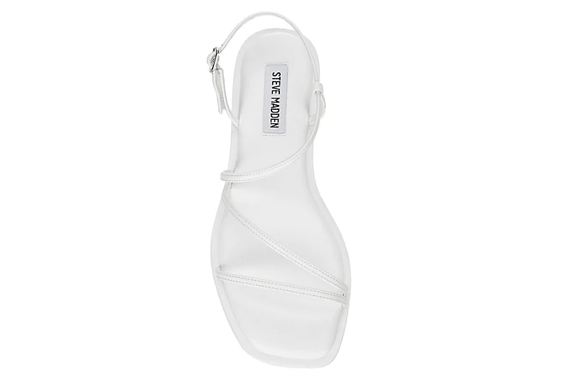 Steve Madden Womens Craving Sandal - White 8 Steve Madden Womens Craving Sandal - White - Image 6