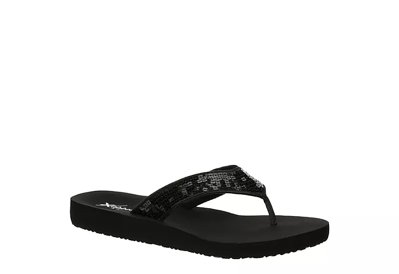Xappeal Womens Samantha Flip Flop Sandal - Black 3 Xappeal Womens Samantha Flip Flop Sandal - Black