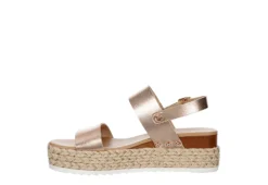 Xappeal Womens Amelia Wedge Sandal - Rose Gold -Shoe Promotion Shop US 01 203496 03