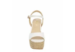 Xappeal Womens Sierra Wedge Sandal - White -Shoe Promotion Shop US 01 203502 02