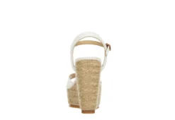 Xappeal Womens Sierra Wedge Sandal - White -Shoe Promotion Shop US 01 203502 04