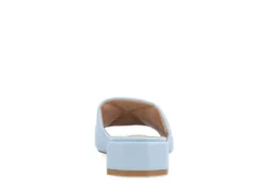 Journee Collection Womens Elidia Slip On Sandal - Blue -Shoe Promotion Shop US 01 203583 04