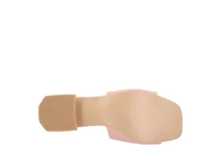 Journee Collection Womens Elidia Slip On Sandal - Blush -Shoe Promotion Shop US 01 203586 06