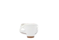 Journee Collection Womens Blayke Wedge Slip On Sandal - White 13 Journee Collection Womens Blayke Wedge Slip On Sandal - White -Shoe Promotion Shop US 01 203653 04