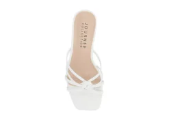 Journee Collection Womens Blayke Wedge Slip On Sandal - White 14 Journee Collection Womens Blayke Wedge Slip On Sandal - White -Shoe Promotion Shop US 01 203653 05