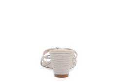 Journee Collection Womens Blayke Wedge Slip On Sandal - Beige 13 Journee Collection Womens Blayke Wedge Slip On Sandal - Beige -Shoe Promotion Shop US 01 203696 04