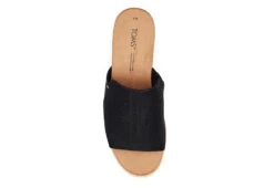 Toms Womens Diana Mule Sandal - Black 12 Toms Womens Diana Mule Sandal - Black -Shoe Promotion Shop US 01 203719 03