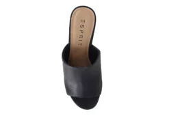 Esprit Womens Tayce Slide Sandal - Black -Shoe Promotion Shop US 01 203795 04
