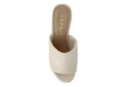 Esprit Womens Tayce Slide Sandal - Ivory -Shoe Promotion Shop US 01 203796 04