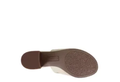 Esprit Womens Tayce Slide Sandal - Ivory -Shoe Promotion Shop US 01 203796 05