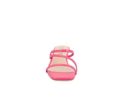 Journee Collection Womens Takarah Wedge Slip On Sandal - Pink 11 Journee Collection Womens Takarah Wedge Slip On Sandal - Pink -Shoe Promotion Shop US 01 203887 02