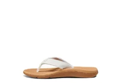 Reef Womens Santa Ana Flip Flop Sandal - White -Shoe Promotion Shop US 01 203912 02