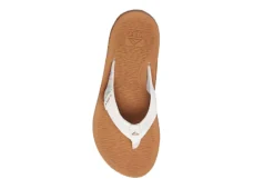 Reef Womens Santa Ana Flip Flop Sandal - White -Shoe Promotion Shop US 01 203912 03