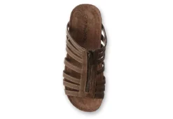 Bearpaw Womens Sabrina Slide Sandal - Brown -Shoe Promotion Shop US 01 204073 05