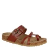Bjorndal Womens Sami Footbed Sandal - Cognac
