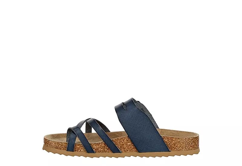 Bjorndal Womens Sami Footbed Sandal - Navy 6 Bjorndal Womens Sami Footbed Sandal - Navy - Image 4