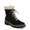 Franco Sarto Womens Rosella Combat Boot - Black -Shoe Promotion Shop US 01 300159 00