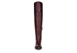 Franco Sarto Womens Haleen Over The Knee Boot - Burgundy -Shoe Promotion Shop US 01 300473 02
