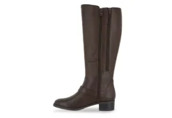 Easy Street Womens Jewel Wide Calf Tall Boot - Brown -Shoe Promotion Shop US 01 300662 03
