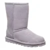 Bearpaw Womens Elle Short Fur Boot - Grey 2 Bearpaw Womens Elle Short Fur Boot - Grey -Shoe Promotion Shop US 01 300728 00
