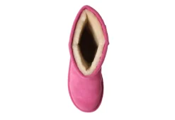 Bearpaw Womens Elle Short Fur Boot - Pink 14 Bearpaw Womens Elle Short Fur Boot - Pink -Shoe Promotion Shop US 01 300731 05