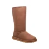 Bearpaw Womens Elle Tall Vegan Faux Fur Boot - Tan -Shoe Promotion Shop US 01 300742 00