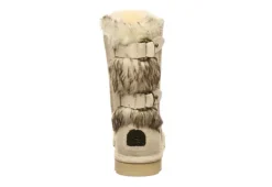 Bearpaw Womens Eloise Fur Boot - Off White -Shoe Promotion Shop US 01 300745 04