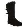 Bearpaw Womens Genevieve Fur Boot - Black -Shoe Promotion Shop US 01 300751 00