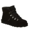 Bearpaw Womens Marta Lace-up Fur Boot - Black -Shoe Promotion Shop US 01 300782 00