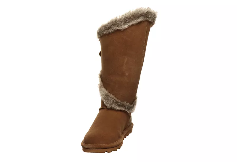 Bearpaw Womens Sheilah Fur Boot - Tan 5 Bearpaw Womens Sheilah Fur Boot - Tan - Image 3