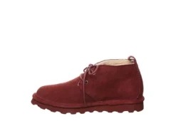 Bearpaw Womens Skye Lace-up Fur Boot - Dark Red -Shoe Promotion Shop US 01 300814 03