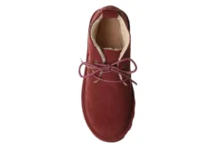 Bearpaw Womens Skye Lace-up Fur Boot - Dark Red -Shoe Promotion Shop US 01 300814 05