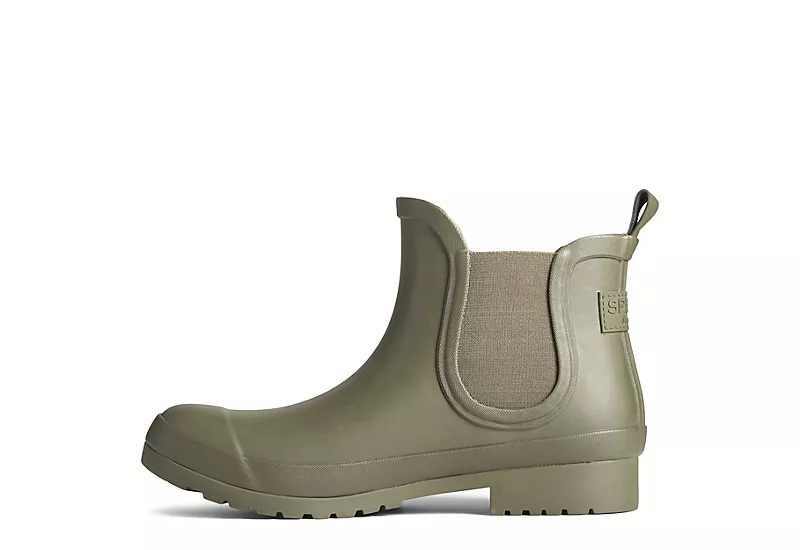 Sperry Womens Walker Chelsea Rain Boot - Olive 5 Sperry Womens Walker Chelsea Rain Boot - Olive - Image 3
