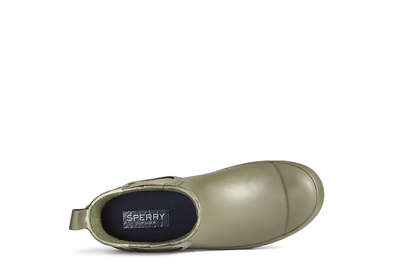 Sperry Womens Walker Chelsea Rain Boot - Olive 7 Sperry Womens Walker Chelsea Rain Boot - Olive - Image 5