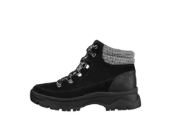 Skechers Womens Broadies Lace Up Boot - Black -Shoe Promotion Shop US 01 301851 02