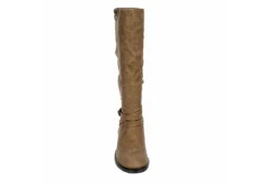 Xappeal Womens Nadeen Wide Calf Riding Boot - Taupe -Shoe Promotion Shop US 01 301863 02