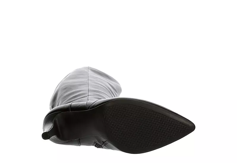 Xappeal Womens Miranda Wide Calf Over The Knee Boot - Black 9 Xappeal Womens Miranda Wide Calf Over The Knee Boot - Black - Image 7