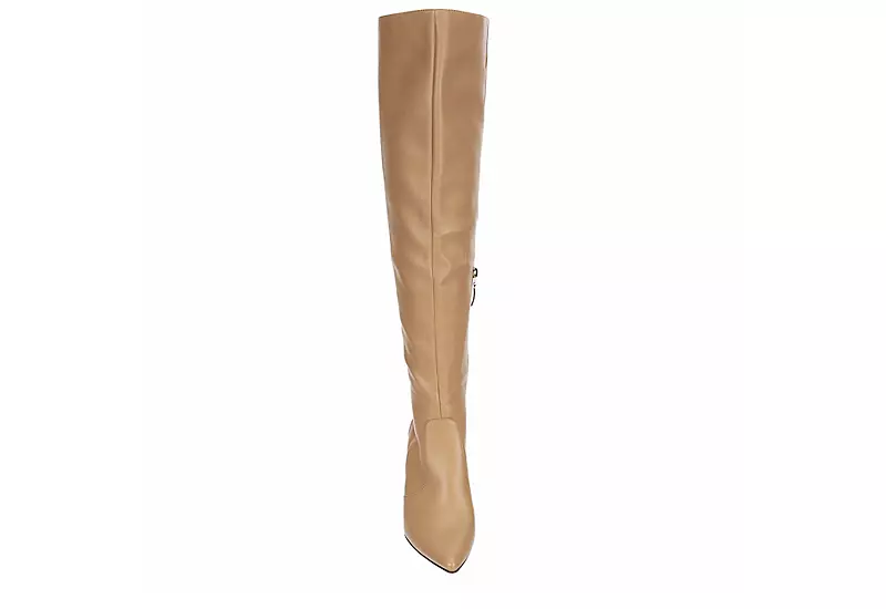 Xappeal Womens Miranda Wide Calf Over The Knee Boot - Latte 5 Xappeal Womens Miranda Wide Calf Over The Knee Boot - Latte - Image 3
