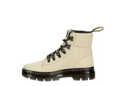 Dr. Martens Dr.martens Womens Combs Suede Combat Boot - Off White -Shoe Promotion Shop US 01 302022 03