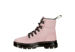 Dr. Martens Dr.martens Womens Combs Suede Combat Boot - Pale Pink -Shoe Promotion Shop US 01 302023 03