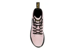 Dr. Martens Dr.martens Womens Combs Suede Combat Boot - Pale Pink -Shoe Promotion Shop US 01 302023 05