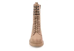 Journee Collection Womens Cadee Bootie - Taupe -Shoe Promotion Shop US 01 302204 02
