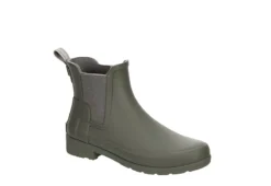 Hunter Boots Llc Womens Original Refined Chelsea Rain Boot - Grey