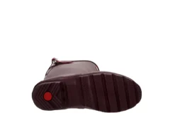 Hunter Boots Llc Womens Original Back Adj Rain Boot - Dark Red -Shoe Promotion Shop US 01 302459 06