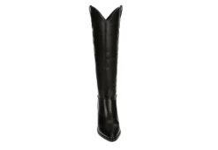 Madden Girl Womens Arizona Western Boot - Black -Shoe Promotion Shop US 01 302461 02