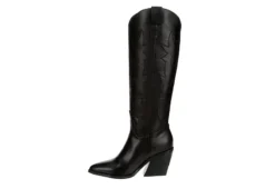 Madden Girl Womens Arizona Western Boot - Black -Shoe Promotion Shop US 01 302461 03