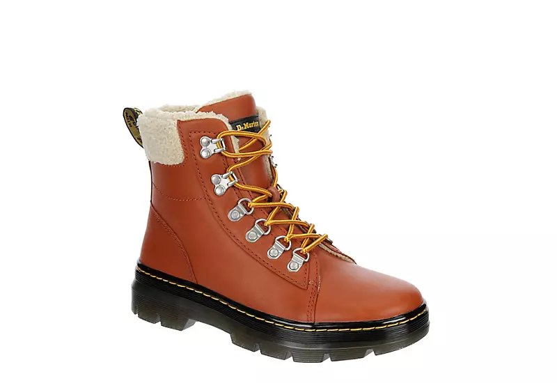 Dr. Martens Dr.martens Womens Combs W Boot - Rust 3 Dr. Martens Dr.martens Womens Combs W Boot - Rust